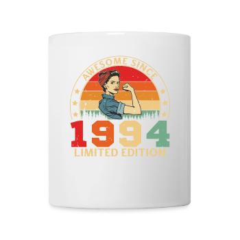 1994 Geburtstag Frau Limited Edition Vintage - Tasse - Weiß - Vorne