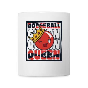 Dodgeball Queen Team Game Prisonball Player - Mug - white - Front