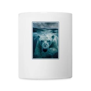 Polar Bear Eisbären Eisbär - Tasse - Weiß - Vorne