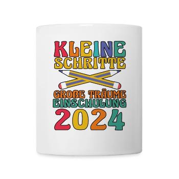 1st Grade Schoolchild Back to School Enrollment - Mug - white - Front