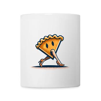 Pumpkin Pie Ghoul Delicious Halloween Design - Mug - white - Front