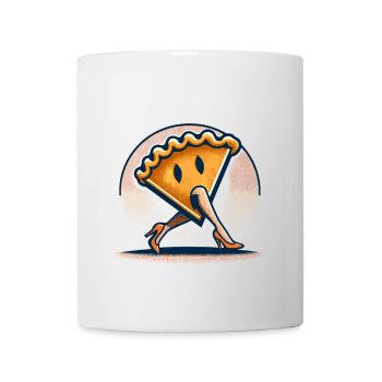 Pumpkin Pie Ghoul Fun Spooky Food - Mug - white - Front