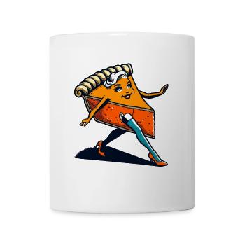 Funny Pumpkin Pie Ghoul Creepy Horror Movies - Mug - white - Front
