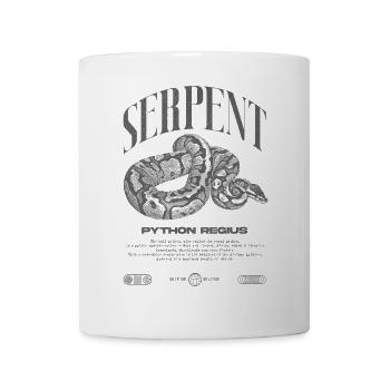 Ball Python Modern Reptile Keeper Streetwear - Mug - white - Front
