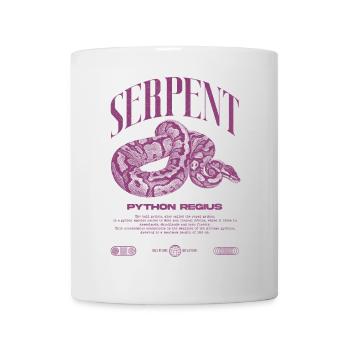 Ball Python Moderne Reptilienwärter Streetwear - Tasse - Weiß - Vorne