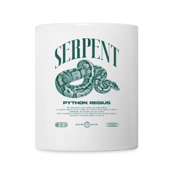 Ball Python Moderne Reptilienwärter Streetwear - Tasse - Weiß - Vorne