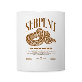 Ball Python Modern Reptile Keeper Streetwear - Mug - white - Front