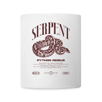 Ball Python Modern Reptile Keeper Streetwear - Mug - white - Front