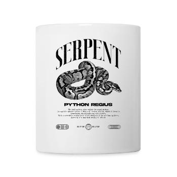 Ball Python Modern Reptile Keeper Streetwear - Mug - white - Front
