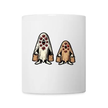 Gespenstische Party Trick Or Treat - Tasse - Weiß - Vorne