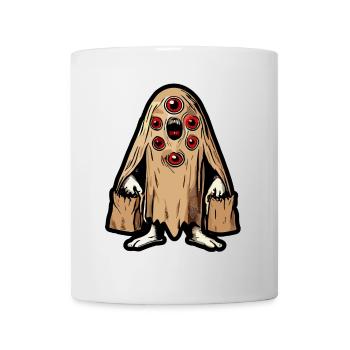 Gespenstische Party Trick Or Treat Halloween - Tasse - Weiß - Vorne