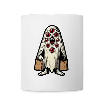 Gespenstische Party Trick Or Treat Halloween - Tasse - Weiß - Vorne