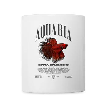 Betta Fish Keeper Moderne Streetwear - Tasse - Weiß - Vorne