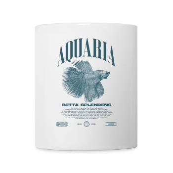Betta Fish Keeper Moderne Streetwear - Tasse - Weiß - Vorne