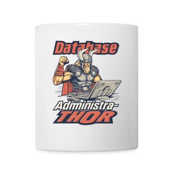 Viking Databaseadministra-thor Nerdy - Mug - white - Front
