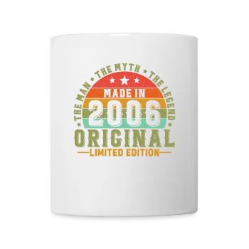 Vinatge 2006 Birthday Gift - Mug - white - Front