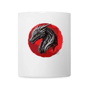 Traditioneller Japanischer Drache Der Drache - Tasse - Weiß - Vorne