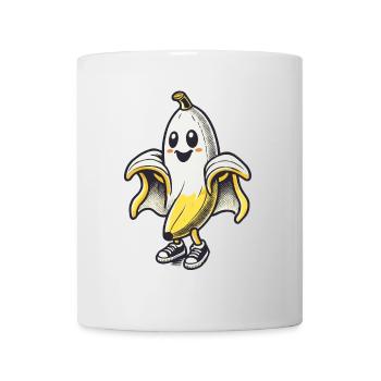 Lustige Geister Banane Boonana Gespenstische Party - Tasse - Weiß - Vorne