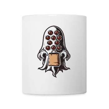 Gespenstische Party Lustiges Halloween Streetwear - Tasse - Weiß - Vorne