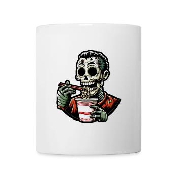Zombie Ramen Noodles for Scary Movies Japanese - Mug - white - Front