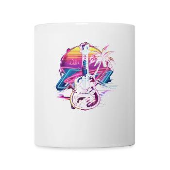 Ukulele Retrowave - Tasse - Weiß - Vorne