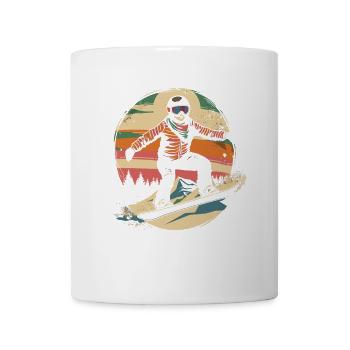 Snowboarder Illustration - Mug - white - Front