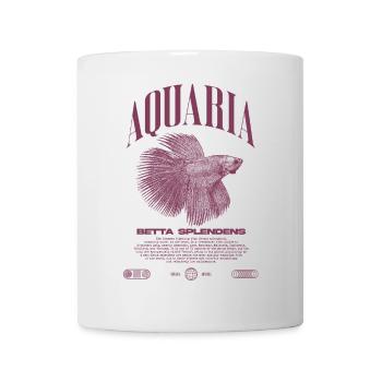 Betta Fish Keeper Streetwear moderne - Mug blanc - blanc - Devant
