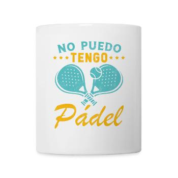 Fun Padel I Can't I Have Padel Padel Player - Tasse - Weiß - Vorne