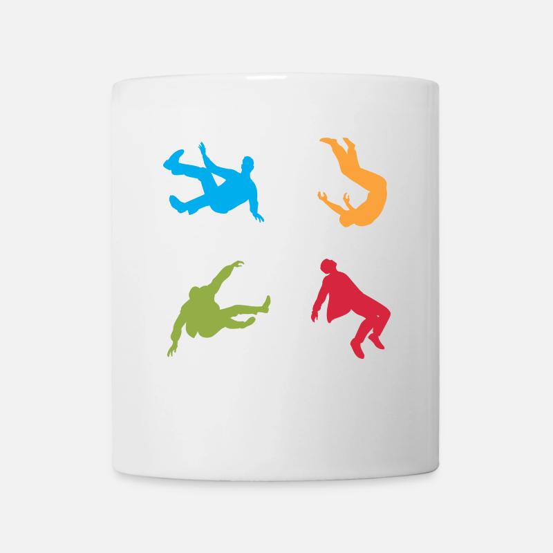 Parkour Traceur Freerunner - Mug blanc - blanc