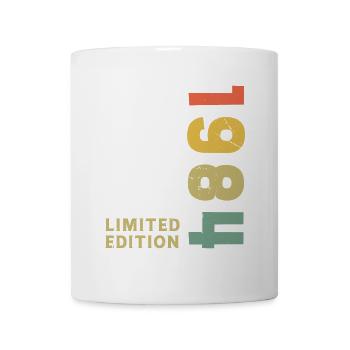 1984 Vintage Retro Geburtstagsgeschenk - Tasse - Weiß - Vorne