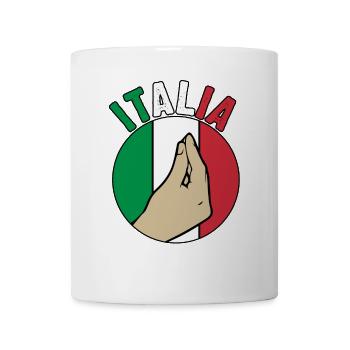 Italia Italiener Italienisch Italien - Tasse - Weiß - Vorne