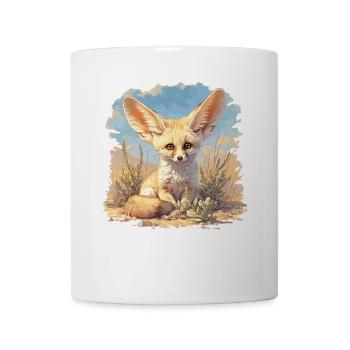 Fennec Fox Fenneks Fennek - Tasse - Weiß - Vorne