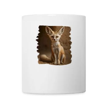 Fennec Fox Fenneks Fennek - Tasse - Weiß - Vorne