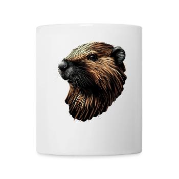 Beaver Motif Beaver Whisperer Rodents Cute Beaver - Mug - white - Front