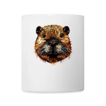 Beaver Motif Beaver Whisperer Rodents Cute Beaver - Mug - white - Front