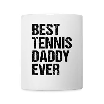 Meilleur papa de tennis de tous les temps - Mug blanc - blanc - Devant