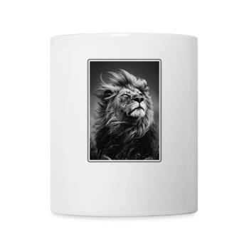 Lion Löwen Löwe - Tasse - Weiß - Vorne