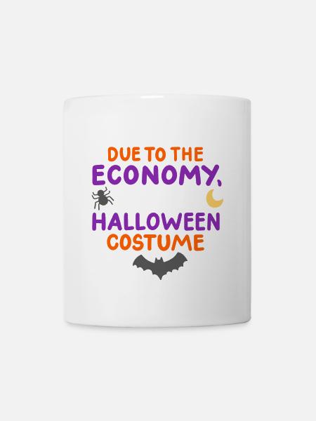 Halloweenkostüm - Tasse - Weiß