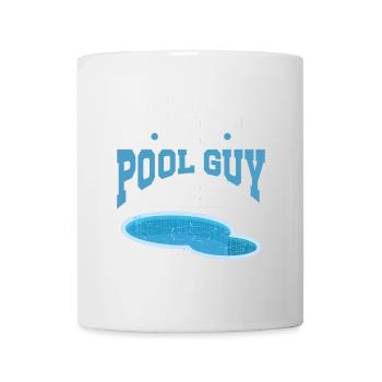 Pool Cleaner Keep Calm The Pool Guy Is Here - Tasse - Weiß - Vorne