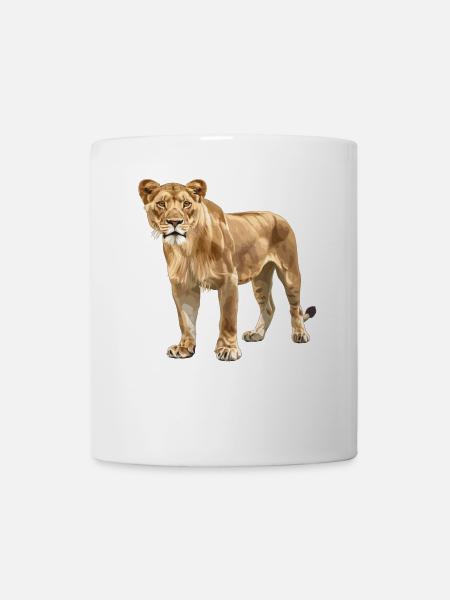 Lioness Lionesses Lioness - Mug - white