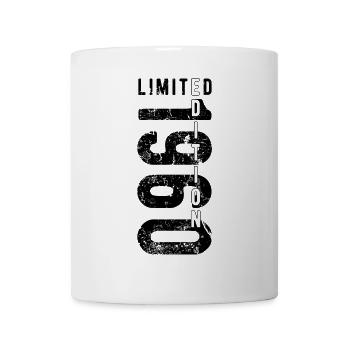 Grunge Vintage Édition Limitée Anniversaire des Années 1960 - Mug blanc - blanc - Devant