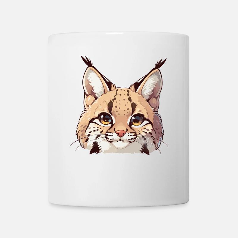 Lynx Luchse Luchs - Tasse - Weiß