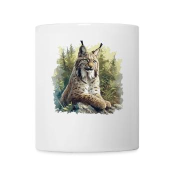 Lynx Luchse Luchs - Tasse - Weiß - Vorne