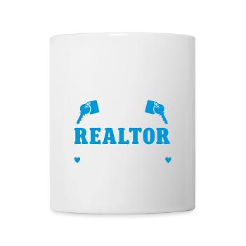 Agent immobilier Agent immobilier - Mug blanc - blanc - Devant