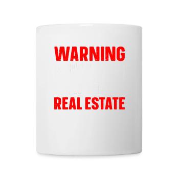 Agent immobilier Agent immobilier - Mug blanc - blanc - Devant