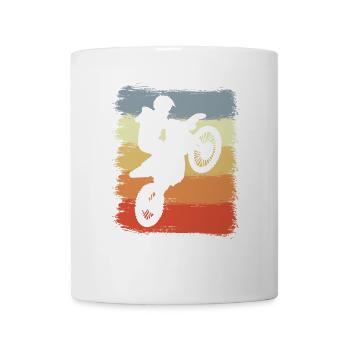 Retro Motocross Graphics - Mug - white - Front