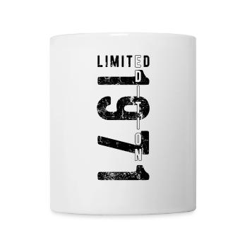Grunge Jahrgang Limited Edition 1971 Geburtstag - Tasse - Weiß - Vorne
