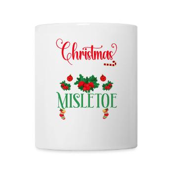 Weihnachten Ist So Nah, Dass Ich Fast Den Misle - Tasse - Weiß - Vorne