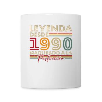 Legende seit 1990 Geburtstagsgeschenk - Tasse - Weiß - Vorne