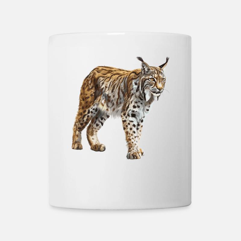 Lynx Luchse Luchs - Tasse - Weiß